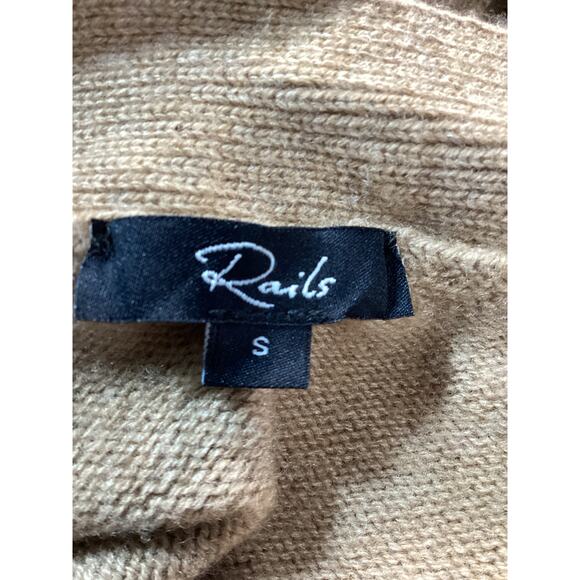Rails 'Geneva' Brown Cardigan Size S - Picture 4 of 4
